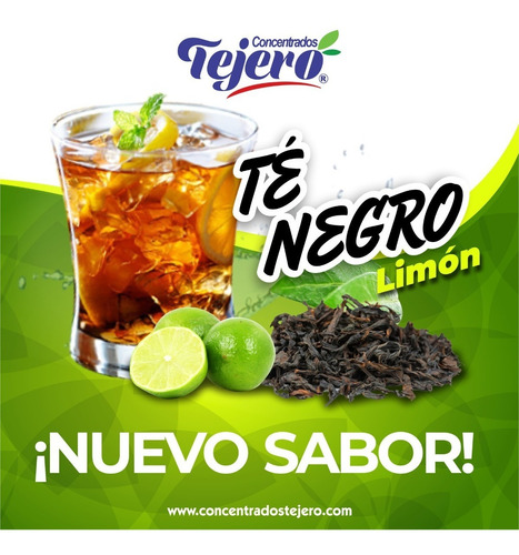 Jarabe Concentrado Tejero Galón De 5 Litros 1 Pieza Sabores