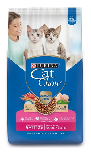 Purina Cat Chow Gatitos 8 Kg Con Pouch Premium Gato 85 Grs