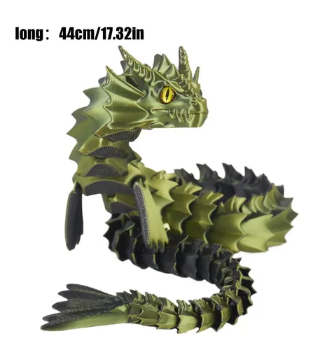Dragão Articulado 3d Brinquedo Anti-stress Móvel | MercadoLivre