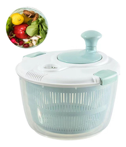 Lechuga Spinner Colador De Agua De Verduras Y Frutas 5 L [u]