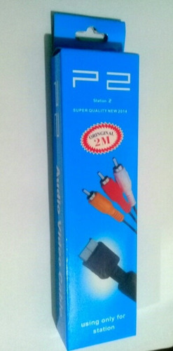 Cable Audio Y Video Rca Tv Play Station Ps1 Ps2 Ps3 Play 2,3