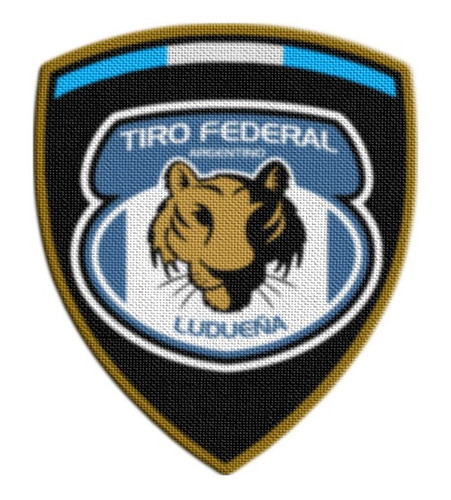 Parche Escudo Black Tiro Federal (rosario)