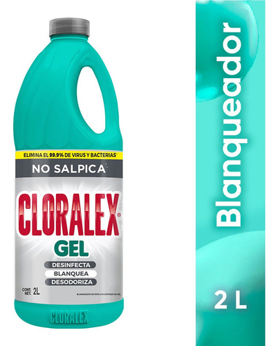 Cloralex Blanqueador El Rendidor Gel 2l