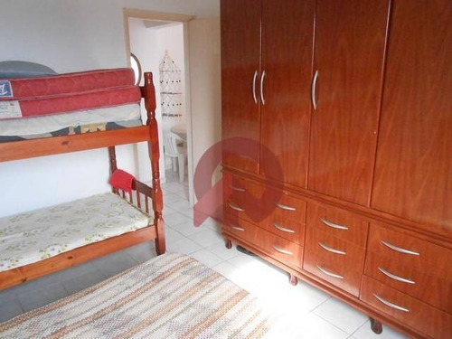 Imagem 6 de 13 de Apartamento Com 1 Dormitório À Venda, 55 M² Por R$ 180.000,00 - Tupi - Praia Grande/sp - Ap0048