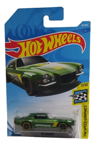 Hot Wheels 70 Camaro 28/365  Ed-2018