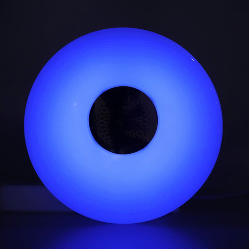 Lámpara De Música Que Cambia De Color Rgb 24 W E27 Contro