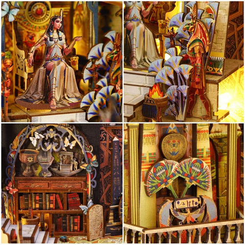 Casa De Muñecas De Madera 3d, Manualidades, Diorama,