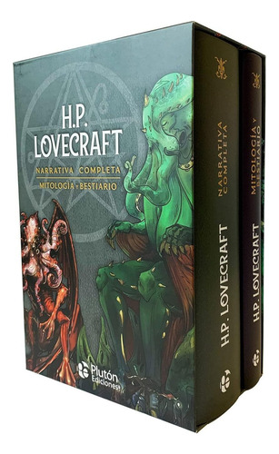 PACK H P LOVECRAFT NARRATIVA COMPLETA MITOLOGIA Y BESTI, de Lovecraft, H. P.. Editorial Plutón Ediciones, tapa dura en español