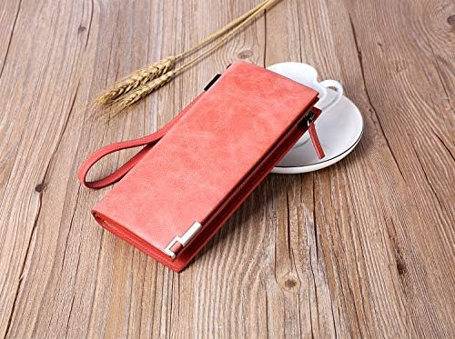 Keleel Cartera Para Mujer Con Bloqueo Rfid Cartera De Cuero