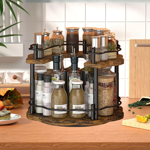 Bandeja Giratoria Para Tocador De Baño, Almacenamiento De