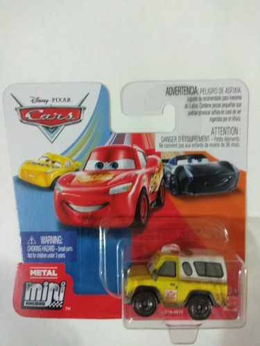 Disney Pixar Cars Metal Mini Racers Todd Pizza Planeta Mc1