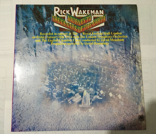 Rick Wakeman - Journey To The Centre Of The Earth - Lp - Col