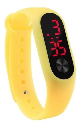Kit 5 Relógio Bracelete Esportivo Digital Unissex Led Barato