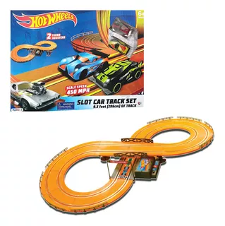 Autorama Hot Wheels Track Set (286cm) Slot Car Caça Níqueis