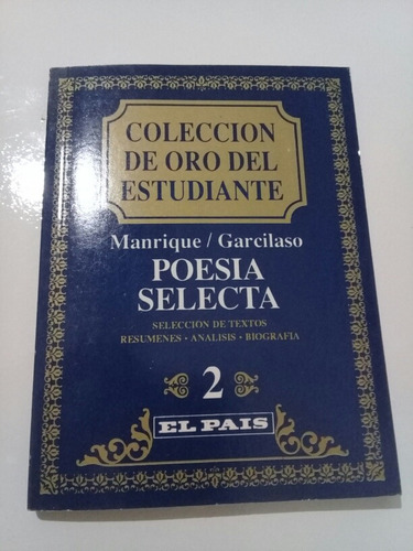 Manrique - Garcilaso - Coleccion El Pais- Poesía Selecta Mo4