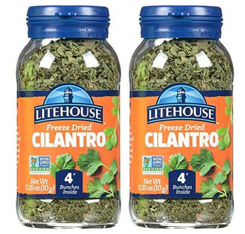 Litehouse Cilantro Liofilizado - Sustituto Del Cilantro Fres