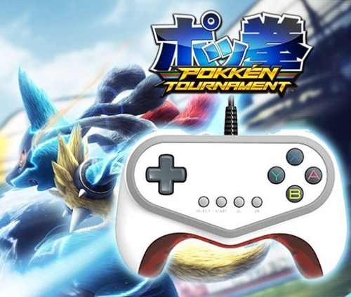 Controle Hori Pokken Tournament Pro Pad Switch Wii U