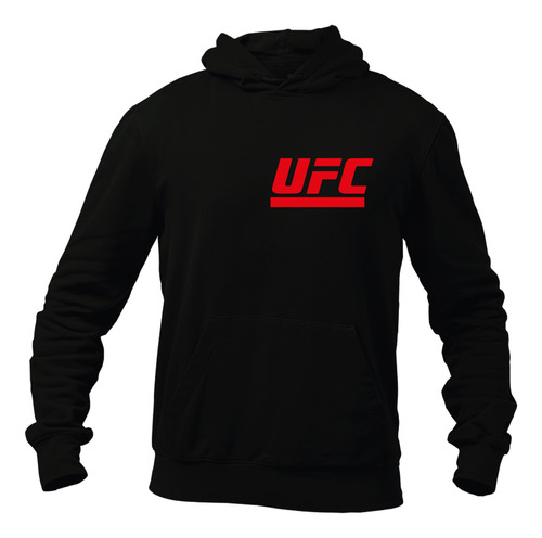 Poleron Estampado Ufc Ambos Lados Calavera