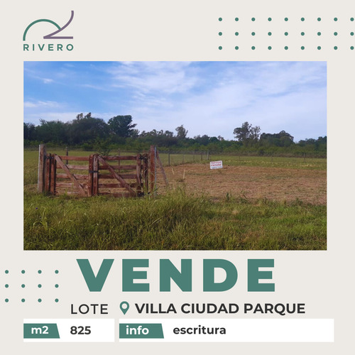 Lote En Venta Villa Ciudad Parque Los Reartes