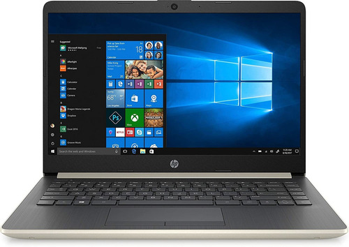 Notebook Hp 14` Hd Amd Ryzen 3 4gb /128gb Ssd Nueva! W10 Amv