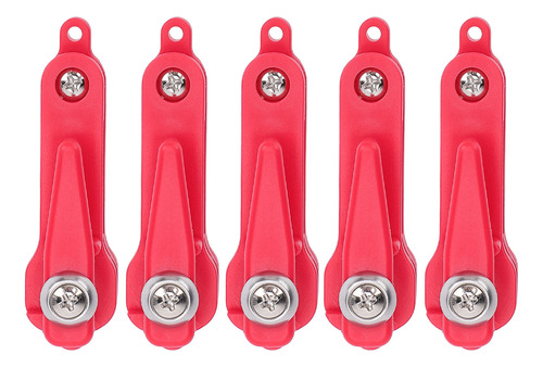 Downrigger De Plástico Outrigger Line Clip Snap, 10 Unidades