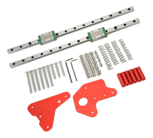 Guia De Trilho Deslizante Linear Kit De Eixo Z Duplo Para