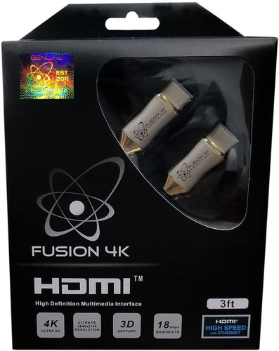 Cable Hdmi 4k De Alta Velocidad Fusion De 1 Metro