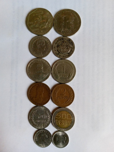 Vendo Monedas Antigua Colombiana 