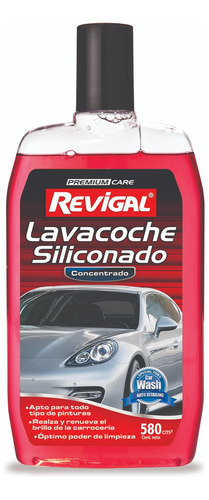Imagen 1 de 3 de Shampoo Lavacoche Siliconado Revigal Concentrado Auto