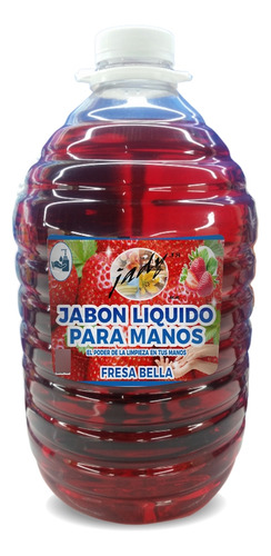 Jabon Para Manos Fresa Bella 5 Litros Pcos64t5