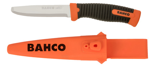Cuchillo Bahco 2446-safe C/funda, Punta Roma De Seguridad