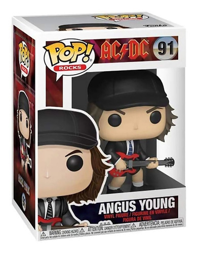 Angus Young Ac/dc #91 Funko Pop! Rocks