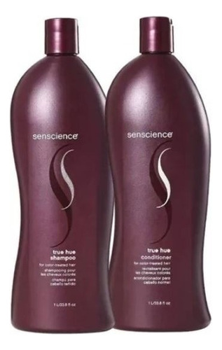  Kit Shampoo E Condicionador Senscience True Hue Violet 1l