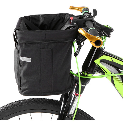 Bicycle Front Basket Removable Waterproof Bike Handlebar