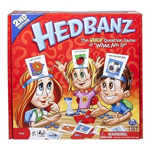 Hedbanz Game 2nd Edition El Juego De Preguntas Rápidas De Wh