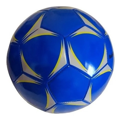 Imagen 3 de 8 de Pelota Futbol Simil Cuero Cocida Sintético Inflada