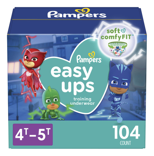 Pampers Easy Ups Pantalones De Entrenamiento Para Ninos Y Ni