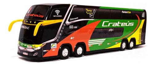 Brinquedo Miniatura Ônibus Viação Cratéus 30cm