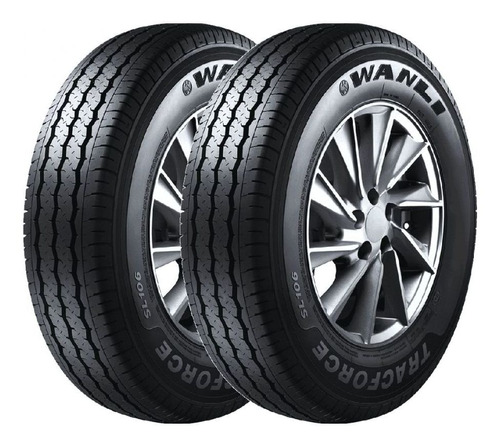 Kit 2 Pneus Wanli Aro 16c 205/75r16c Sl-106 10lonas 113/111r