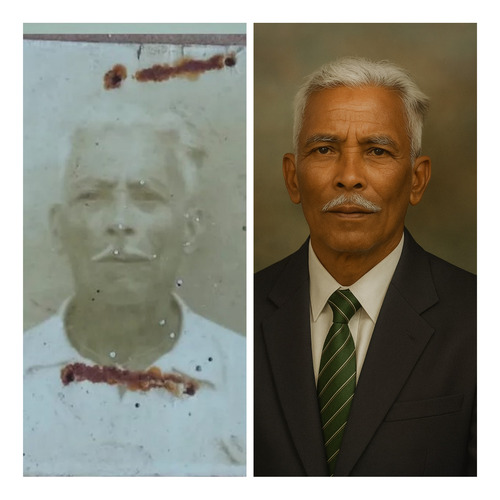 Restauração E Correção De Fotos Antigas E Danificadas