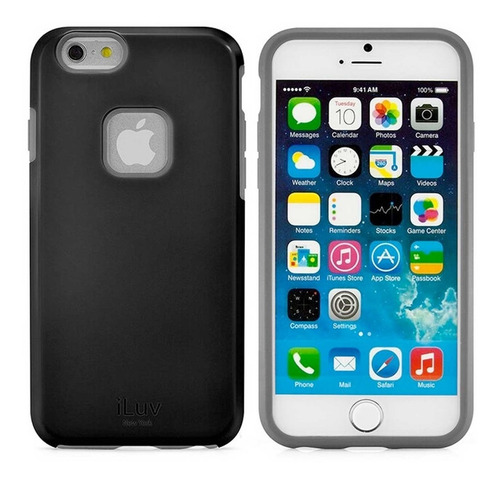. Funda Iluv Regatta Para iPhone 6 Y 6s Negra