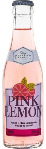 Kit 12x Drink Pronto Easy Booze Vodka+pink Lemon 200ml