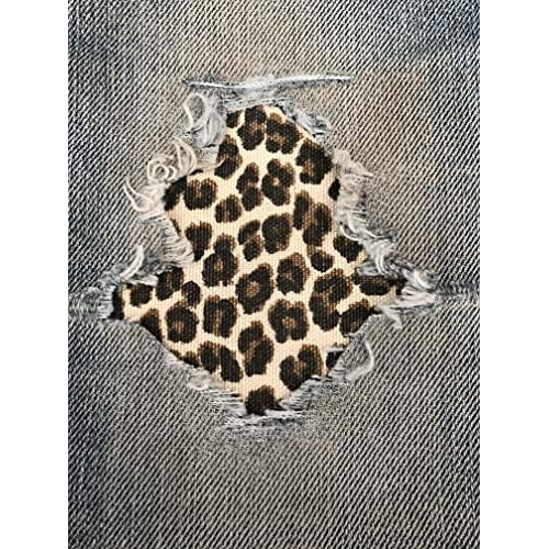 Cheetah Peek-a-boo Iron On Patches By Holey Patches In ...
