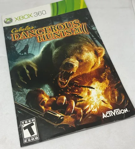 Cabelas Dangerous Hunts 2011 - Xbox 360 (Usado)