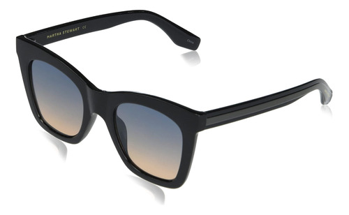 Martha Stewart Ms104 Gafas De Sol Cuadradas Clásicas Con Uv