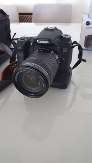 Canon Eos 70d Lente 18-135 + Lente 50mm+grip De Bateria+bag