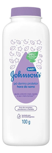 Kit Talco E Óleo Johnsons Baby Hora Do Sono Suave E Cheiroso