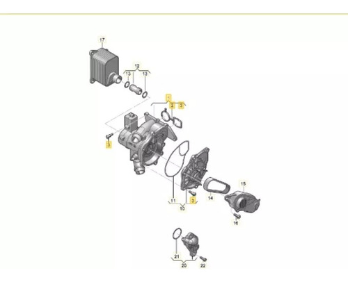 Termostato Electronico Audi Tt 2.0 Tfsi Quattro 2014-2024