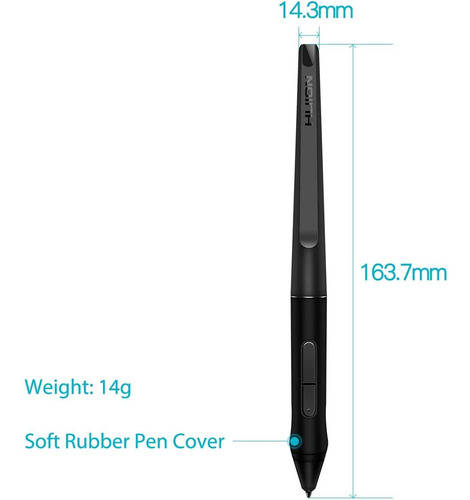 Imagen 2 de 5 de Lapiz Pw500 Tableta Diseño Huion / Q11kv2 / Wh1409v2 / Kamva