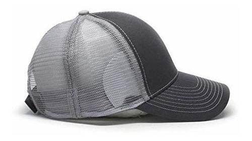 Imagen 4 de 6 de El Año De Vintage Plain Dos Tone Cotton Twill Mesh Adjustabl